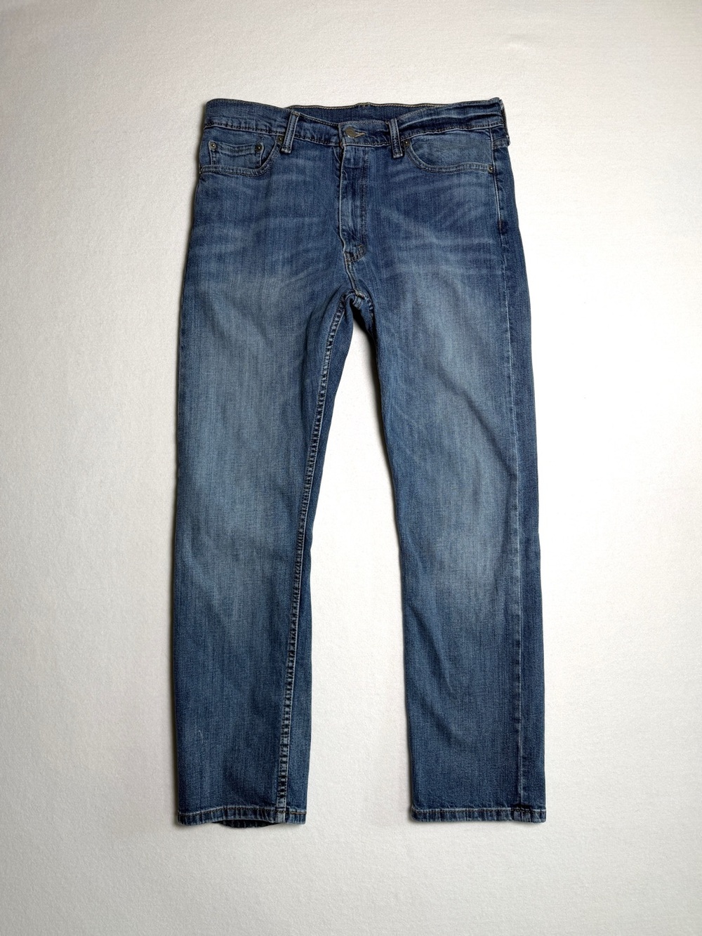 Levi's Men 513 Slim Straight Med-Dark Wash, Stretch, Tag Size 34 X 30